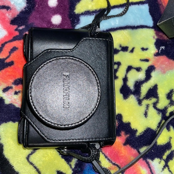 Fujifilm black X 10 camera